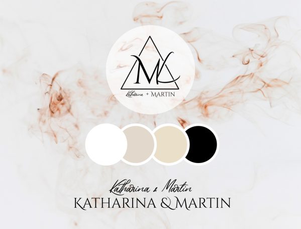 Hochzeitslogo | fluments Hochzeitslogo